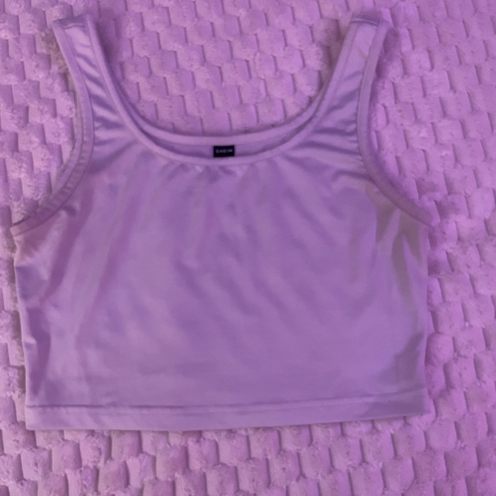 White Sleeveless Crop Top
